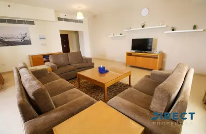 Apartment - 3 Bedrooms - 4 Bathrooms for rent in Roda Amwaj Suites - Amwaj - Jumeirah Beach Residence - Dubai