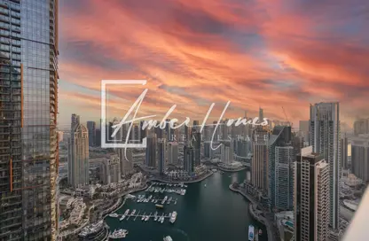 Apartment - 3 Bedrooms - 3 Bathrooms for sale in Damac Heights - Dubai Marina - Dubai