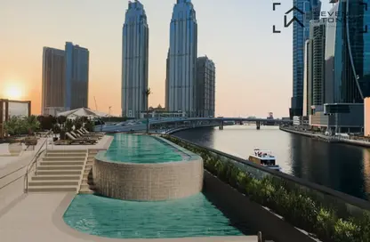 Apartment - 1 Bedroom - 1 Bathroom for sale in One River Point - Business Bay - Dubai