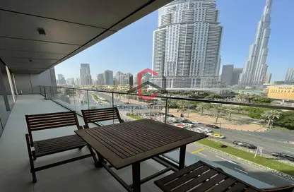 Apartment - 1 Bedroom - 2 Bathrooms for rent in Boulevard Point - Downtown Dubai - Dubai