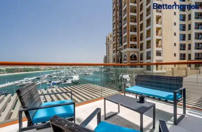 Apartment - 1 Bathroom for rent in Palm Views East - Palm Views - Palm Jumeirah - Dubai