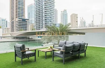 Apartment - 3 Bedrooms - 4 Bathrooms for rent in Marina Wharf 2 - Marina Wharf - Dubai Marina - Dubai