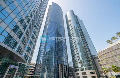 Office Space - Studio - 2 Bathrooms for rent in Addax port office tower - City Of Lights - Al Reem Island - Abu Dhabi