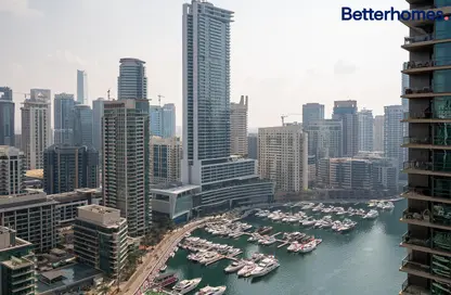 Apartment - 1 Bedroom - 2 Bathrooms for rent in Marina Quays West - Marina Quays - Dubai Marina - Dubai