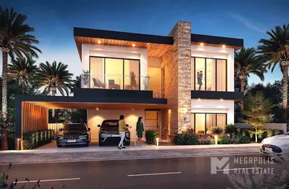 Townhouse - 5 Bedrooms - 6 Bathrooms for sale in Nice - Damac Lagoons - Dubai