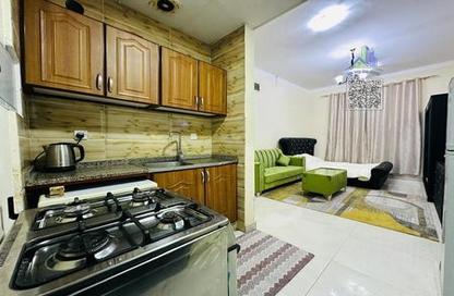 Apartment - Studio - 1 Bathroom for rent in Ideal 1 - Al Rawda 3 - Al Rawda - Ajman