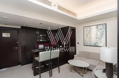 Apartment - 1 Bathroom for rent in Burj Lake Hotel - The Address DownTown - Downtown Dubai - Dubai