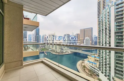 Apartment - 1 Bedroom - 2 Bathrooms for rent in Sanibel Tower - Park Island - Dubai Marina - Dubai