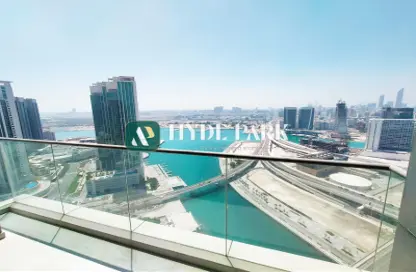 Apartment - 2 Bedrooms - 3 Bathrooms for rent in Canal Residence - Al Reem Island - Abu Dhabi