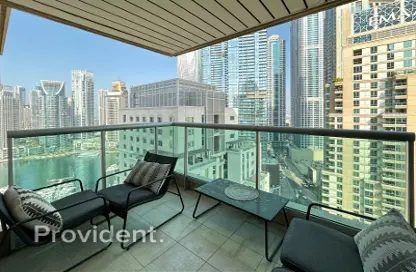 Apartment - 1 Bedroom - 2 Bathrooms for rent in Murjan Tower - Emaar 6 Towers - Dubai Marina - Dubai