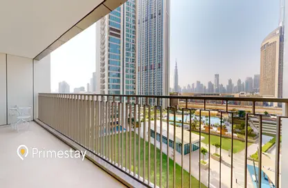 Apartment - 3 Bedrooms - 4 Bathrooms for rent in Downtown Views II Tower 2 - Downtown Views II - Downtown Dubai - Dubai