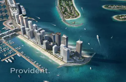 Apartment - 1 Bedroom - 2 Bathrooms for sale in Beachgate by Address - EMAAR Beachfront - Dubai Harbour - Dubai