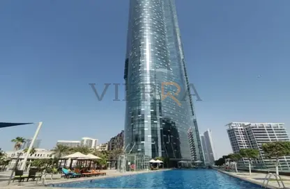 Apartment - 2 Bedrooms - 3 Bathrooms for rent in Sky Tower - Shams Abu Dhabi - Al Reem Island - Abu Dhabi