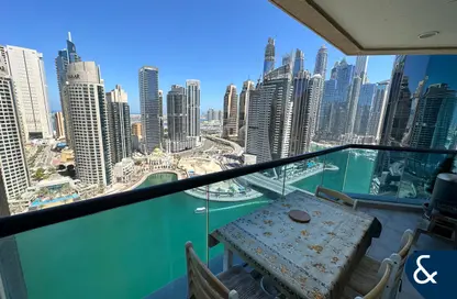 Apartment - 2 Bedrooms - 3 Bathrooms for sale in Time Place Tower - Dubai Marina - Dubai