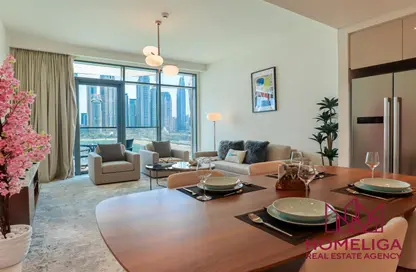 Apartment - 2 Bedrooms - 2 Bathrooms for rent in Marina Vista - EMAAR Beachfront - Dubai Harbour - Dubai