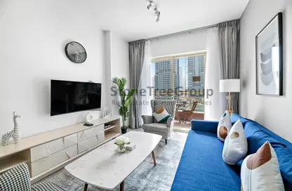 Apartment - 1 Bedroom - 1 Bathroom for rent in Icon Tower 2 - JLT Cluster L - Jumeirah Lake Towers - Dubai