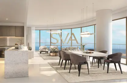 Apartment - 2 Bedrooms - 3 Bathrooms for sale in Grand Bleu Tower 1 - EMAAR Beachfront - Dubai Harbour - Dubai