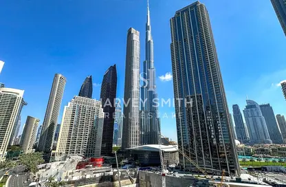 شقة - 3 غرف نوم - 4 حمامات للايجار في برج التاج - دبي وسط المدينة - دبي