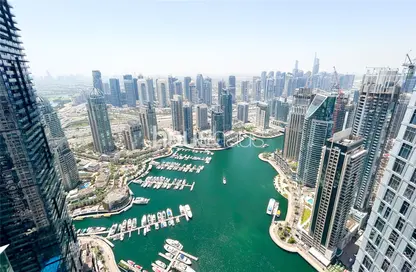 Apartment - 3 Bedrooms - 3 Bathrooms for rent in Damac Heights - Dubai Marina - Dubai