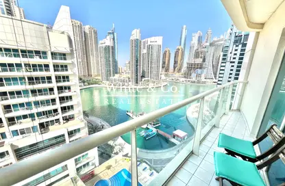 Apartment - 2 Bedrooms - 2 Bathrooms for rent in Marina View Tower A - Marina View - Dubai Marina - Dubai