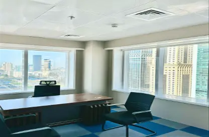 Office Space - Studio - 2 Bathrooms for rent in Al Moosa Tower 2 - Al Moosa Towers - Sheikh Zayed Road - Dubai