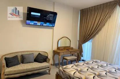 Apartment - Studio - 1 Bathroom for rent in Areej Apartments - Aljada - Sharjah