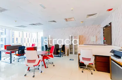 Office Space - Studio - 1 Bathroom for rent in Churchill Executive Tower - Churchill Towers - Business Bay - Dubai