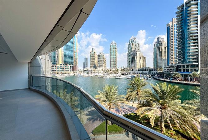 Apartment - 3 Bedrooms - 4 Bathrooms for rent in Marina Tower - Dubai Marina - Dubai