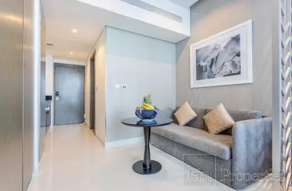Living Room image for: Apartment - 1 Bathroom for sale in PRIVE BY DAMAC (B) - DAMAC Maison Privé - Business Bay - Dubai, Image 1