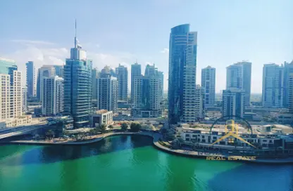 Apartment - 2 Bedrooms - 3 Bathrooms for rent in Bonaire Tower - Park Island - Dubai Marina - Dubai