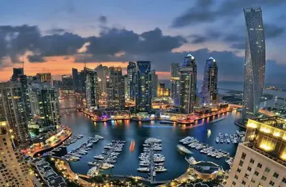 Apartment - 4 Bedrooms - 5 Bathrooms for sale in Marina Shores - Dubai Marina - Dubai