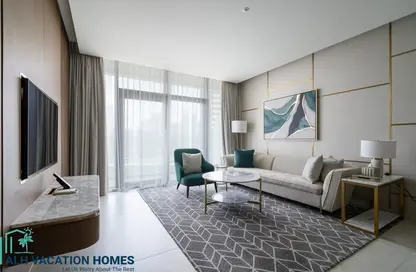 Hotel  and  Hotel Apartment - 2 Bedrooms - 2 Bathrooms for rent in Intercontinental Residences Business Bay - Business Bay - Dubai