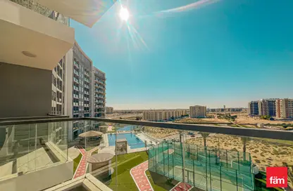 Apartment - 1 Bathroom for rent in Wavez Residence - Liwan - Dubai Land - Dubai