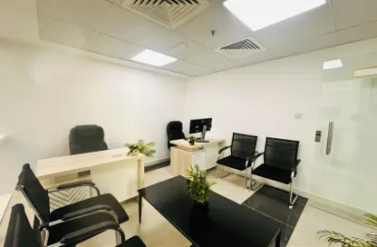 Office Space - Studio - 1 Bathroom for rent in Business Atrium Building - Oud Metha - Bur Dubai - Dubai