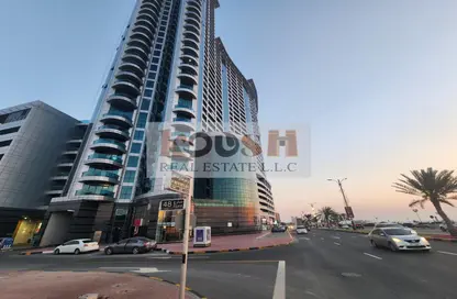 Apartment - 2 Bedrooms - 2 Bathrooms for rent in Ajman Corniche Residences - Ajman Corniche Road - Ajman