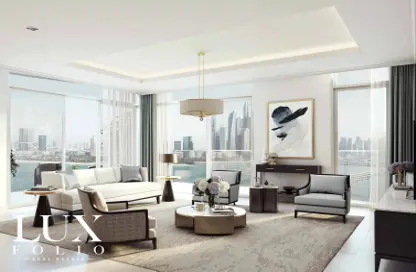 Apartment - 3 Bedrooms - 4 Bathrooms for sale in Palace Beach Residence - EMAAR Beachfront - Dubai Harbour - Dubai