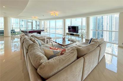 Penthouse - 4 Bedrooms - 6 Bathrooms for rent in Marina Terrace - Dubai Marina - Dubai