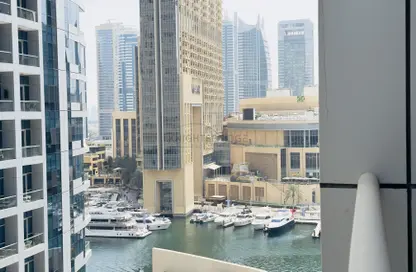 Apartment - 1 Bedroom - 2 Bathrooms for rent in Bay Central West - Bay Central - Dubai Marina - Dubai