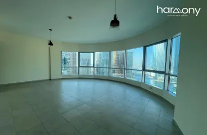 Apartment - 3 Bedrooms - 4 Bathrooms for rent in Al Habtoor Tower - Dubai Marina - Dubai