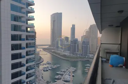 Apartment - 1 Bedroom - 2 Bathrooms for rent in Escan Tower - Dubai Marina - Dubai