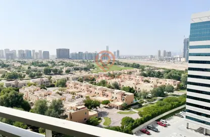 Outdoor Building image for: Apartment - 2 Bedrooms - 3 Bathrooms for sale in Olympic Park 3 - Olympic Park Towers - Dubai Sports City - Dubai, Image 1