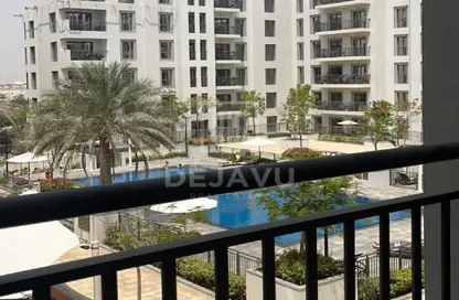 Apartment - 2 Bedrooms - 2 Bathrooms for rent in Zahra Apartments 2A - Zahra Apartments - Town Square - Dubai