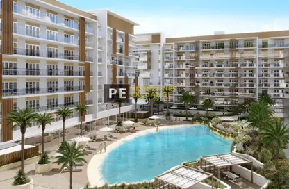 Apartment - 1 Bedroom - 2 Bathrooms for sale in Azizi Beach Oasis 2 - Dubai Studio City - Dubai