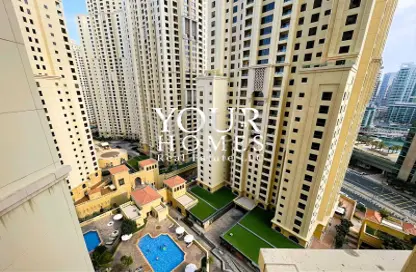 Apartment - 2 Bedrooms - 3 Bathrooms for sale in Rimal 3 - Rimal - Jumeirah Beach Residence - Dubai