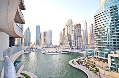 Apartment - 1 Bedroom - 1 Bathroom for rent in Time Place Tower - Dubai Marina - Dubai