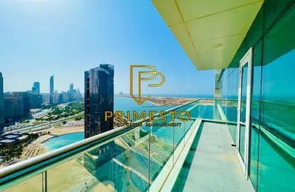 Apartment - 4 Bedrooms - 6 Bathrooms for rent in Bay Tower - Corniche Road - Abu Dhabi