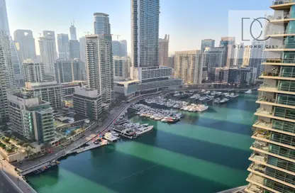 Apartment - 1 Bedroom - 1 Bathroom for rent in Marina Quays West - Marina Quays - Dubai Marina - Dubai