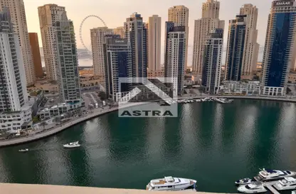 Apartment - 1 Bedroom - 2 Bathrooms for rent in Dubai Marina - Dubai