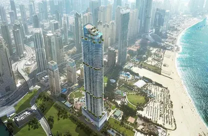 Apartment - 2 Bedrooms - 3 Bathrooms for sale in Habtoor Grand Residences - Dubai Marina - Dubai