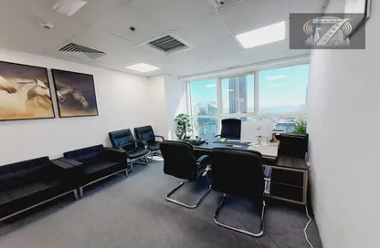 Office Space - Studio - 4 Bathrooms for rent in Aspin Tower - Sheikh Zayed Road - Dubai